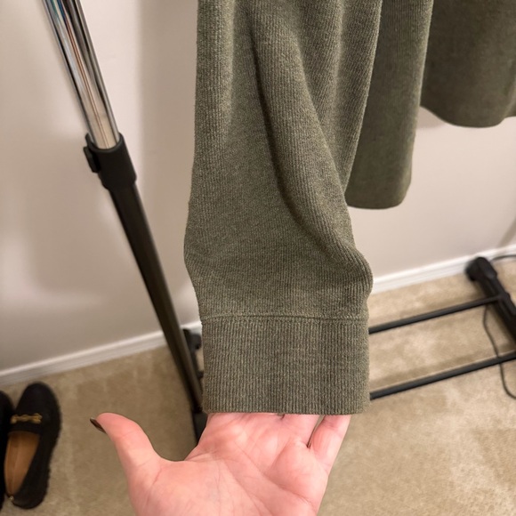 Polo Ralph Lauren Quarter-Zip Pullover Sweater Sage Green XL - Picture 2 of 6